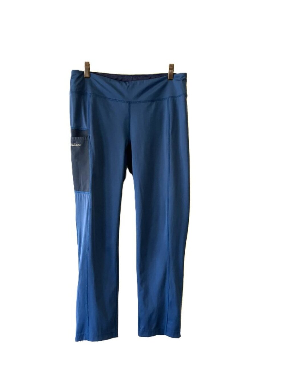 Grundéns Women's Large Blue Performance Fishing Leggings w/ Media Pocket
